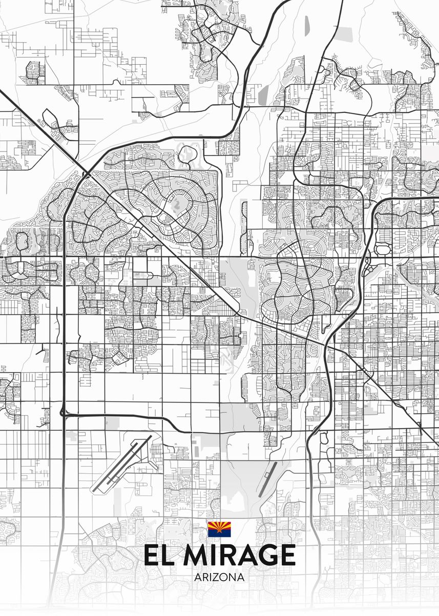 'El Mirage AZ' Poster by IMR Designs Displate