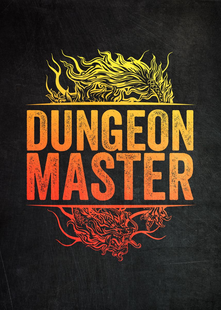 'Dungeon Master' Poster, picture, metal print, paint by PosterWorld ...