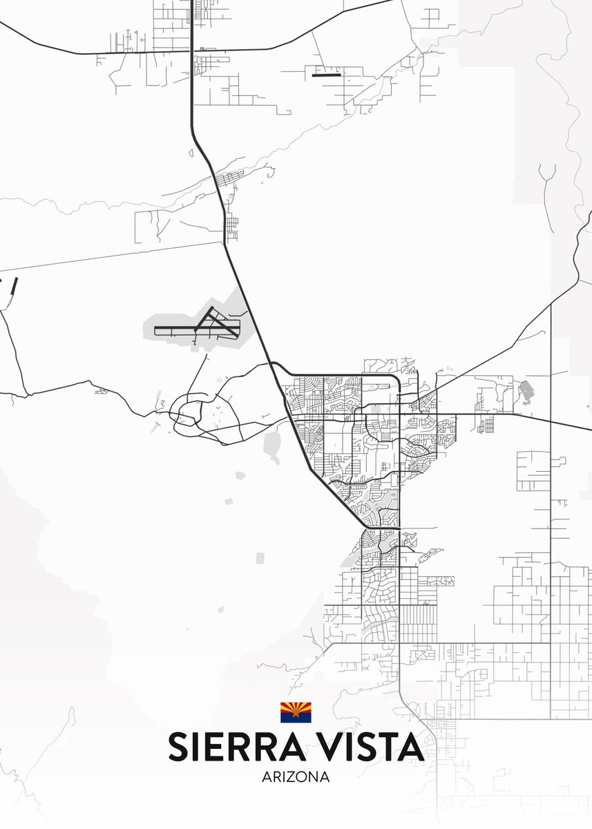 'Sierra Vista AZ' Poster by IMR Designs Displate