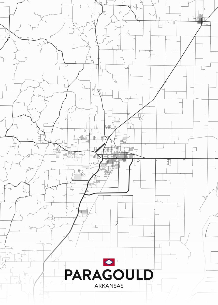 'Paragould AR' Poster by IMR Designs Displate