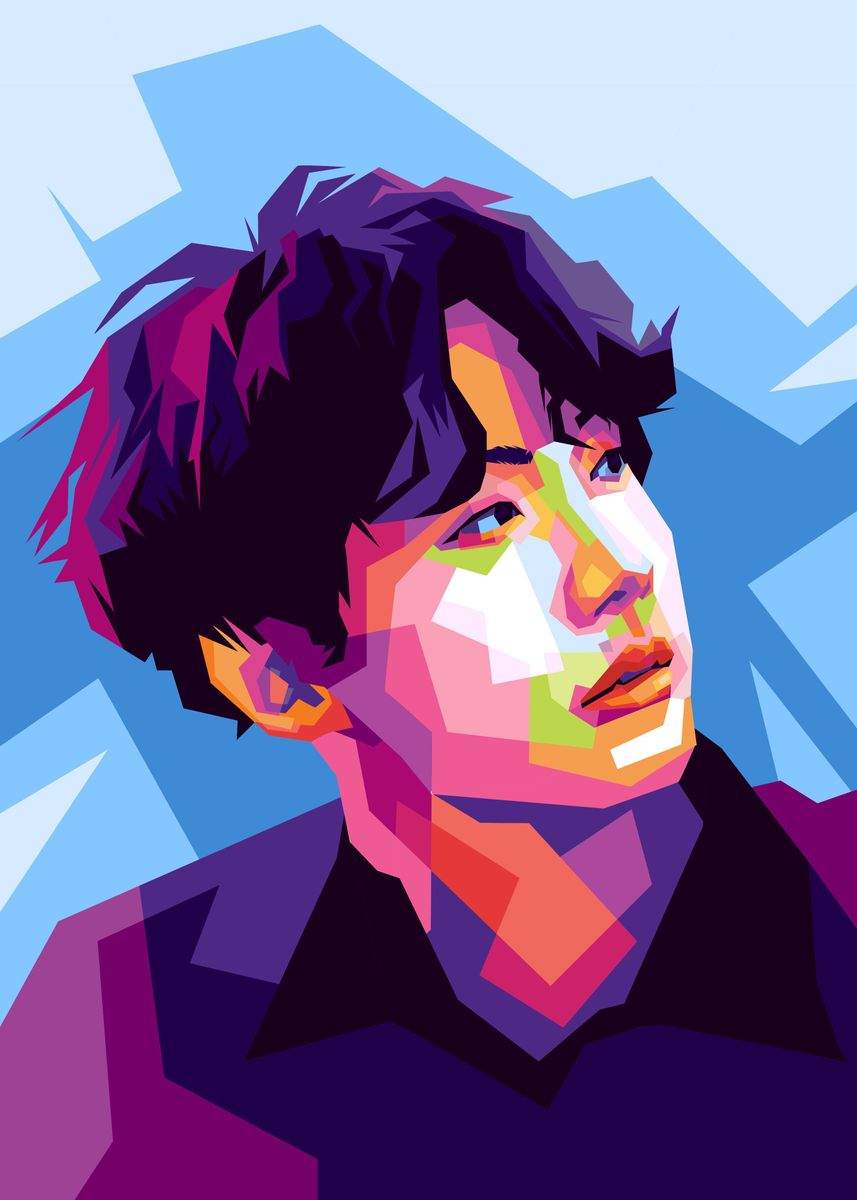 'bts Jhope' Poster by kristian wijanarko | Displate