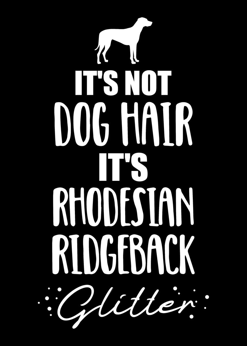 'Rhodesian Ridgeback' Poster by Designzz | Displate