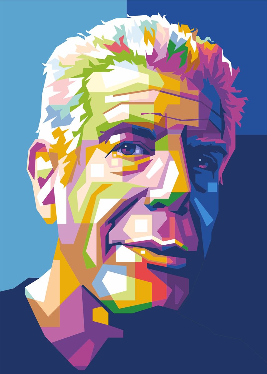 'Anthony Michael Bourdain' Poster, picture, metal print, paint by Wpap ...