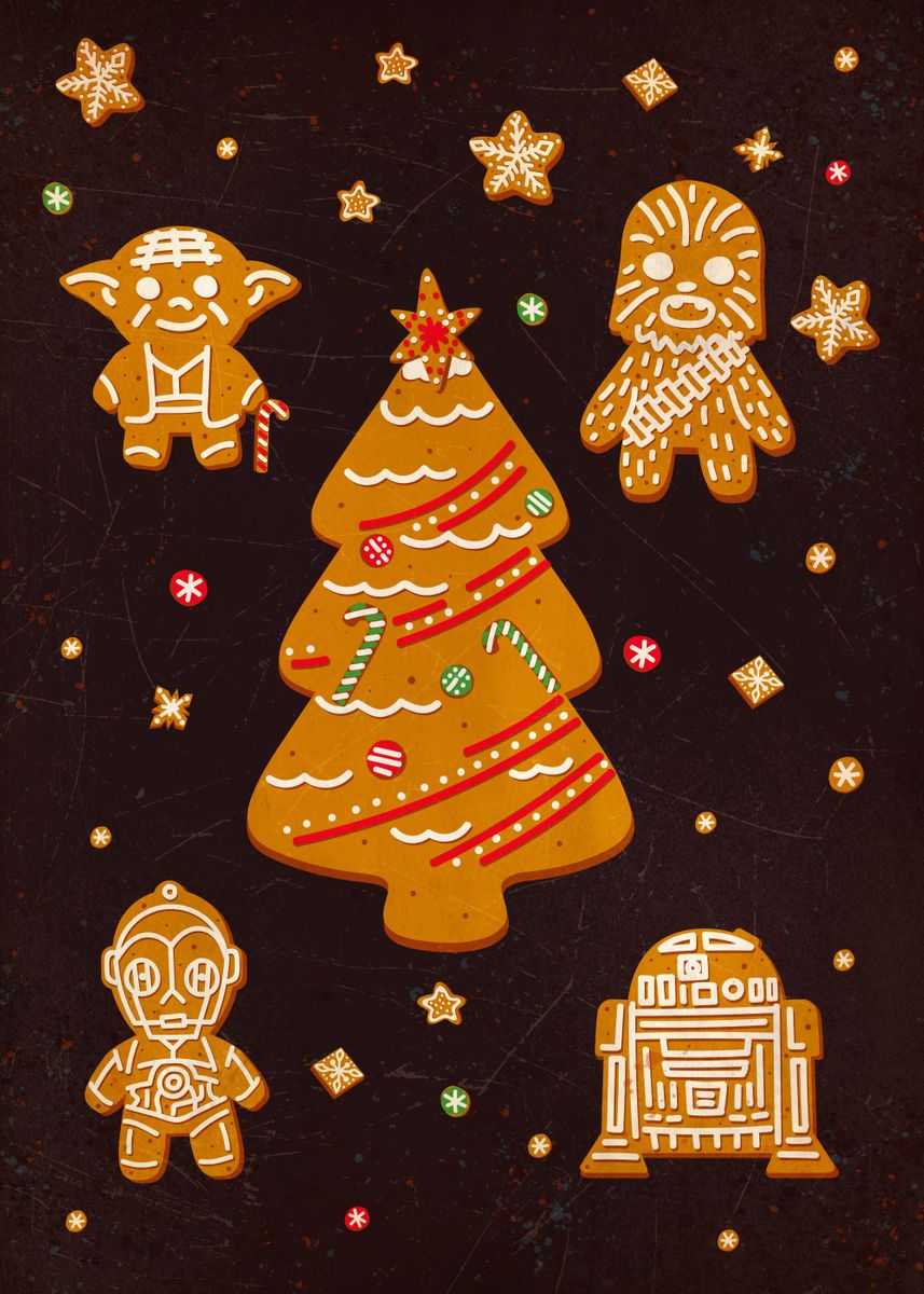 'Christmas tree' Poster by Star Wars   | Displate