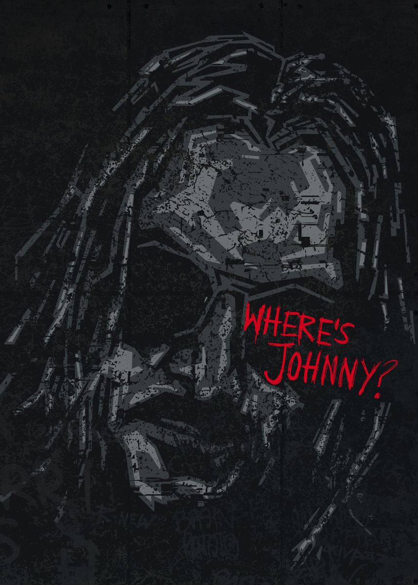 'Wheres Johnny ' Poster by Cyberpunk 2077  | Displate