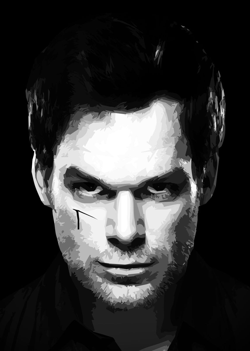 Dexter Morgan Poster By Mydigitalmind Displate