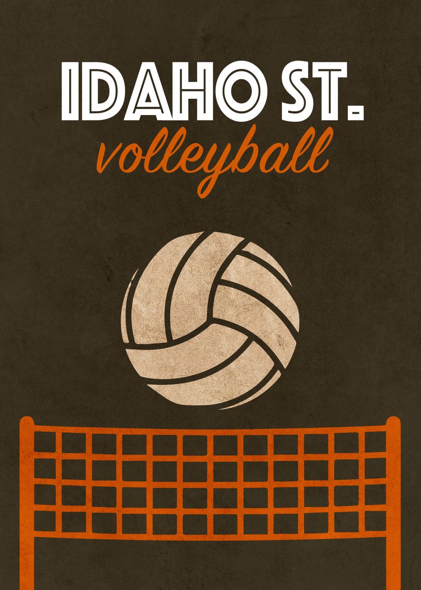 'Idaho State Volleyball' Poster by Design Turnpike Displate