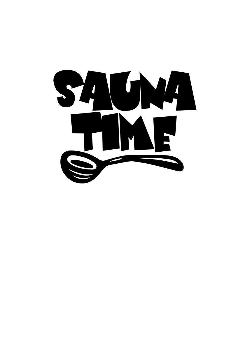 'Sauna Time' Poster by bananadesign Displate