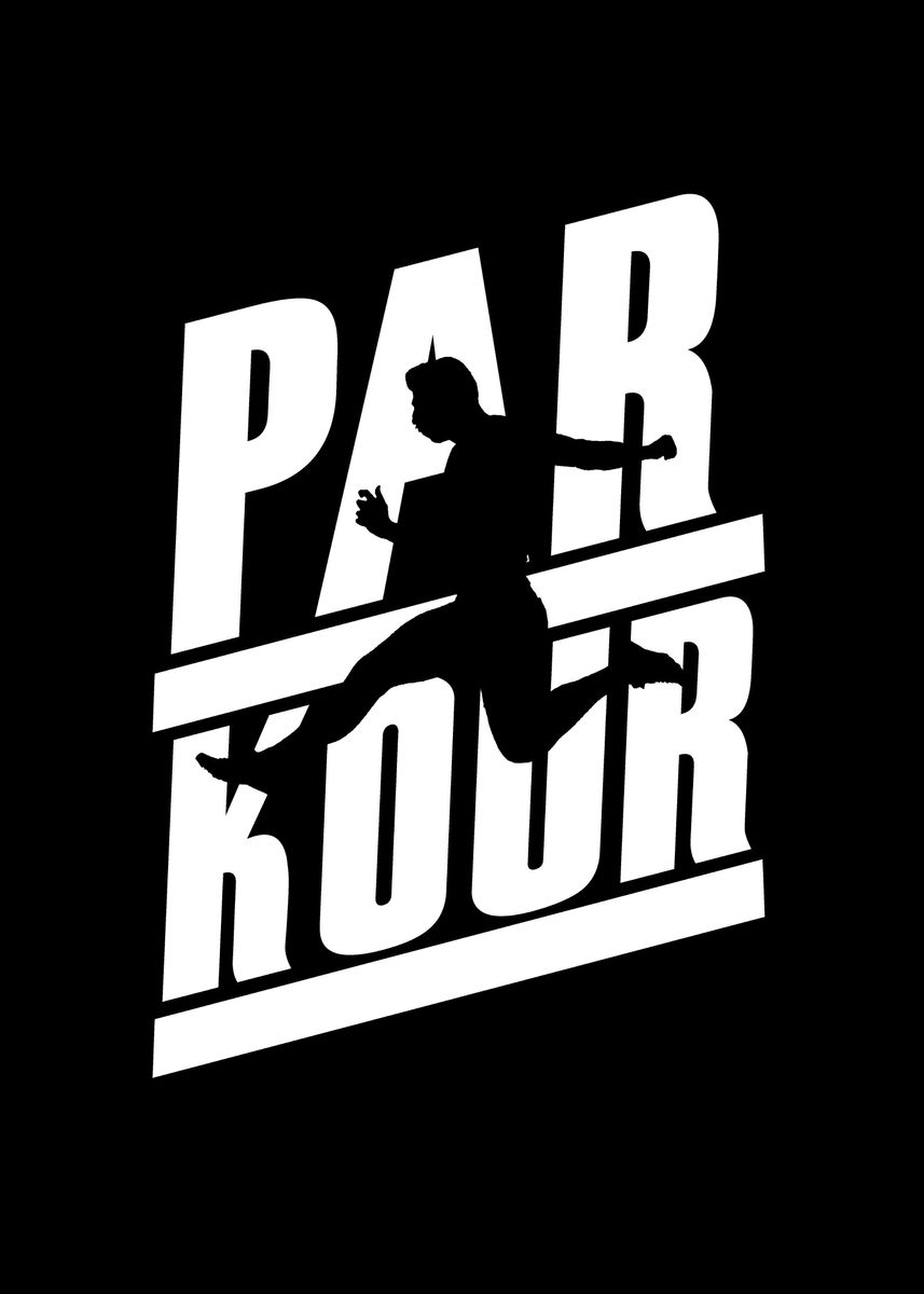 'Parkour' Poster, picture, metal print, paint by dr3designs | Displate