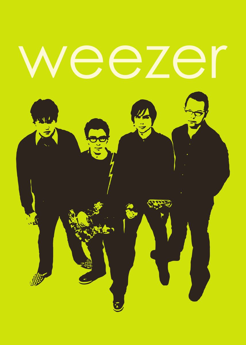 'Weezer' Poster, picture, metal print, paint by supergaff | Displate