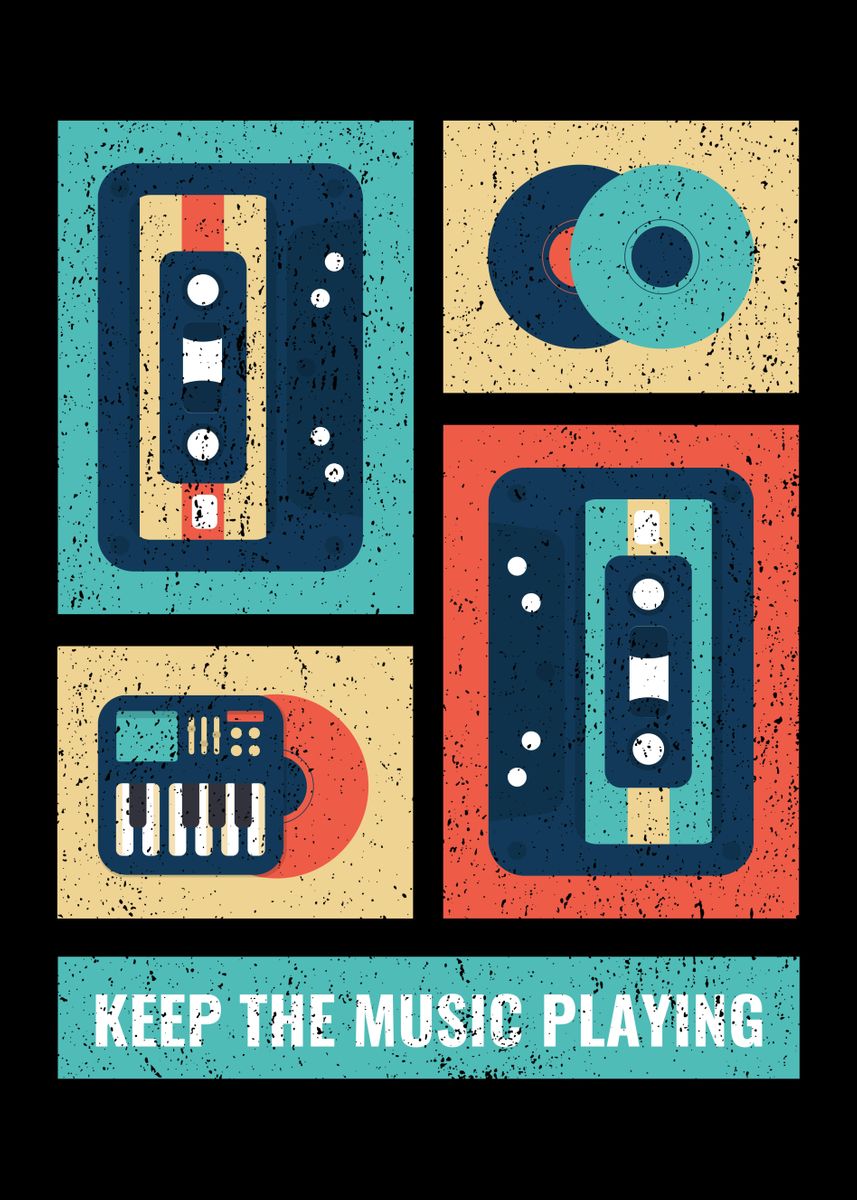 keep-the-music-playing-poster-by-stonerplates-displate