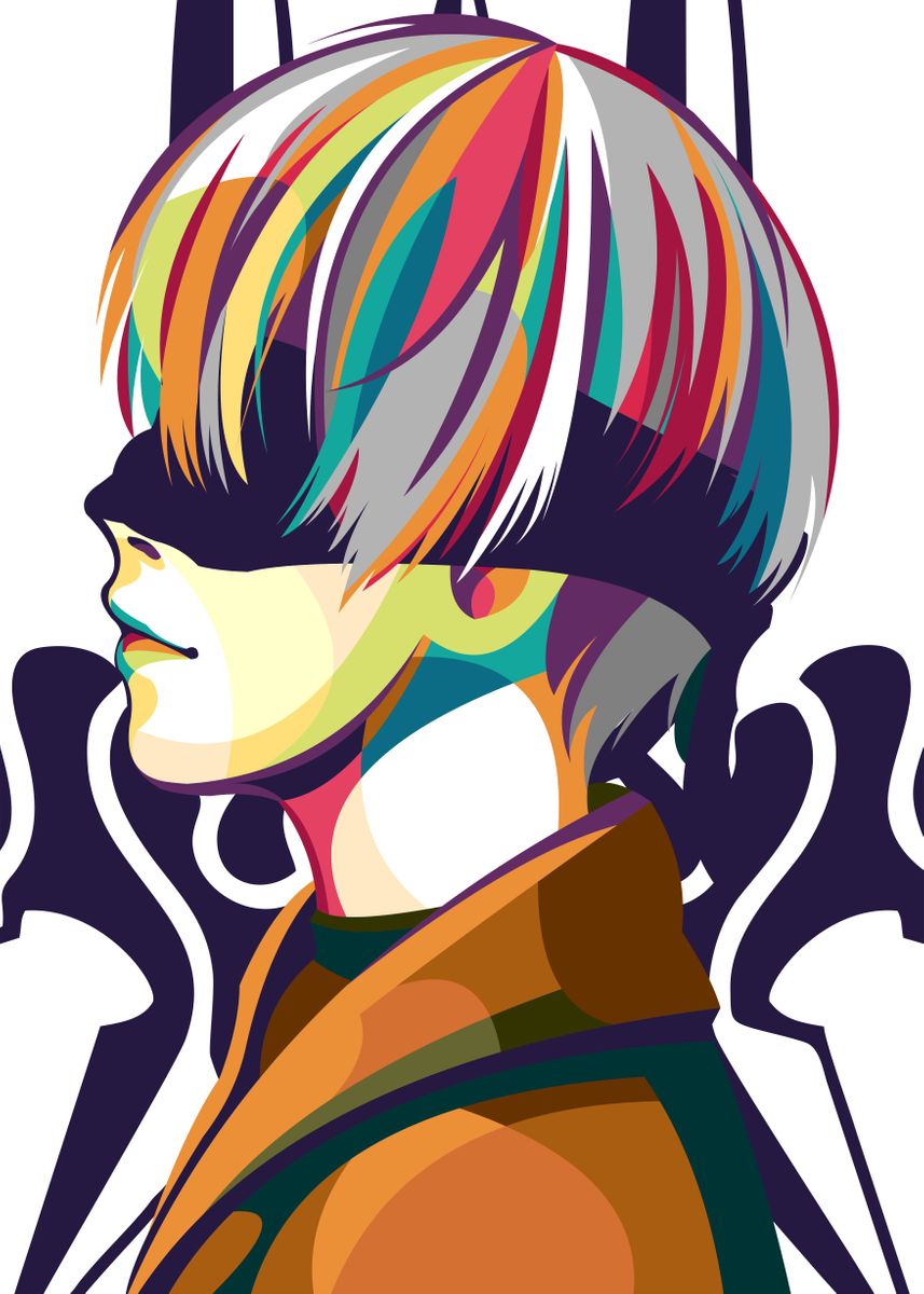 'nier automata' Poster by Fill Artwork Displate