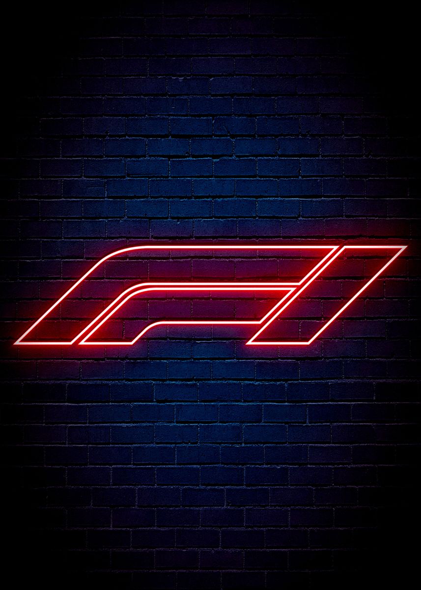 ‘formula1 neon’ Poster by shiner artist | Displate