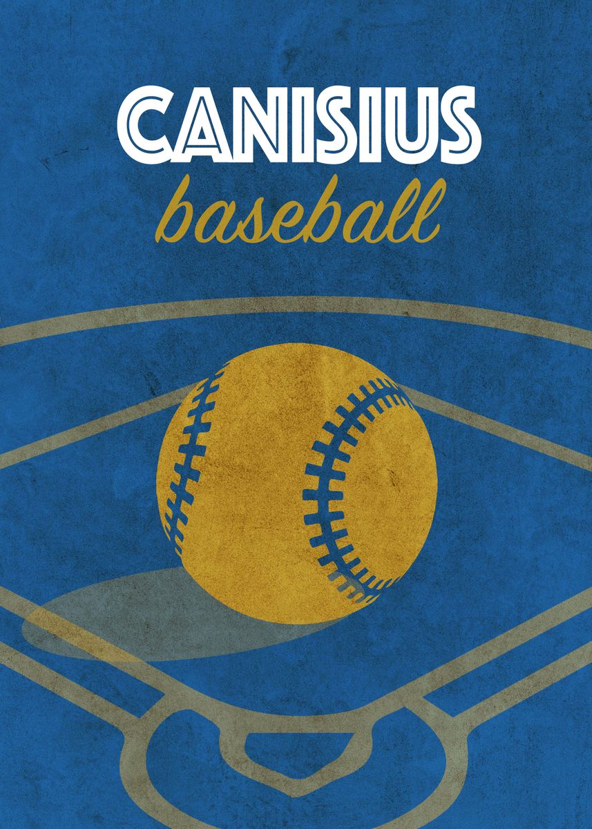 'Canisius College Baseball' Poster by Design Turnpike Displate