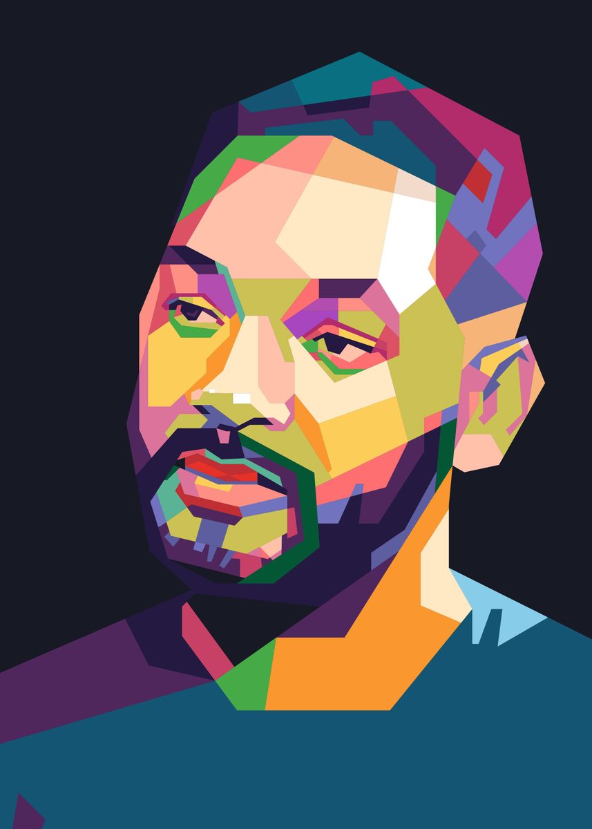 'Will Smith WPAP' Poster by Dhistan Karim | Displate