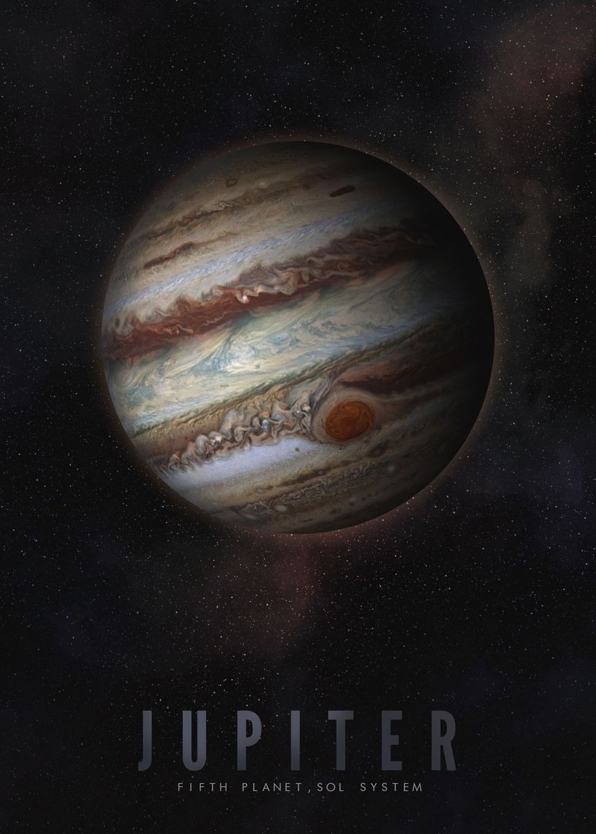 'Jupiter' Poster, picture, metal print, paint by Rykker o7 | Displate