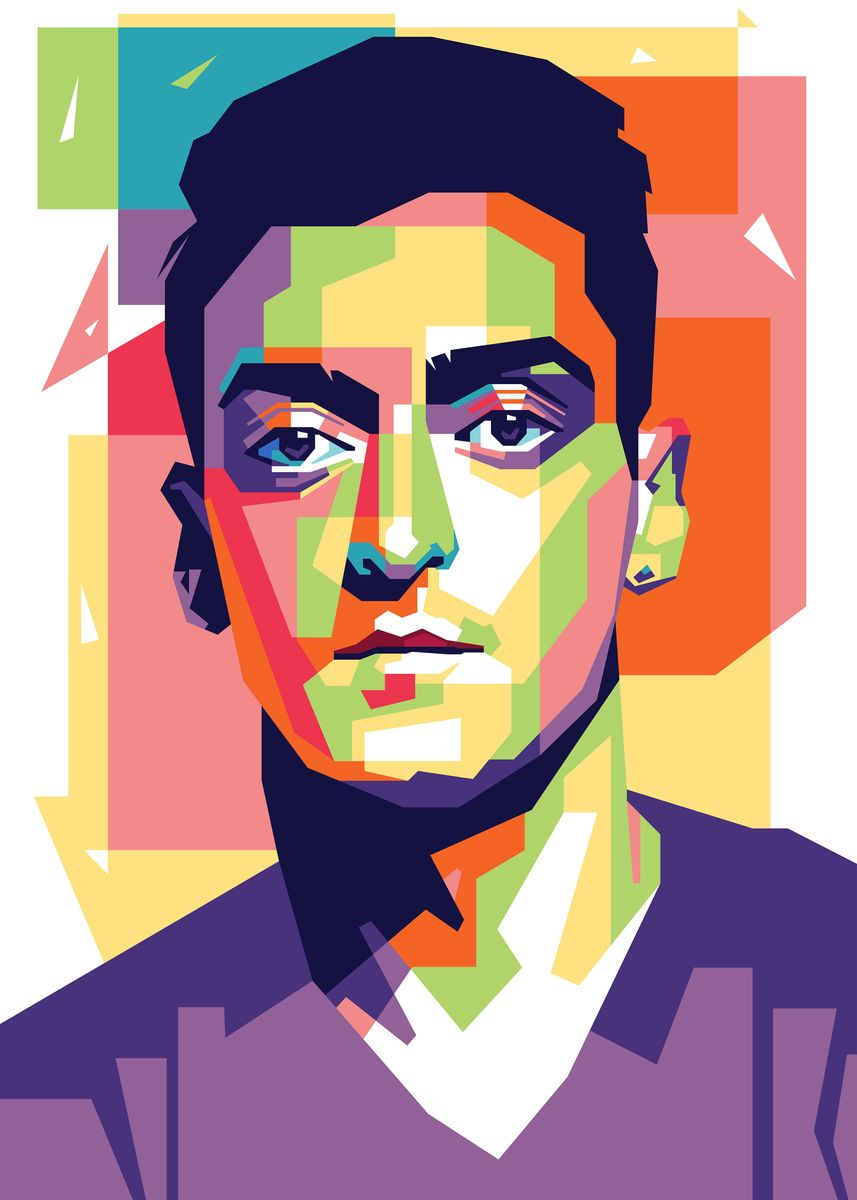 'Mesut Ozil' Poster by Boon Edgar | Displate