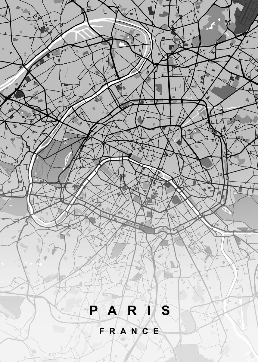 'Paris' Poster by Sam Kal | Displate