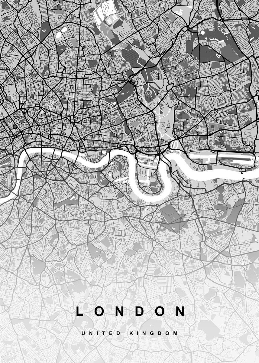 'London' Poster by Sam Kal | Displate