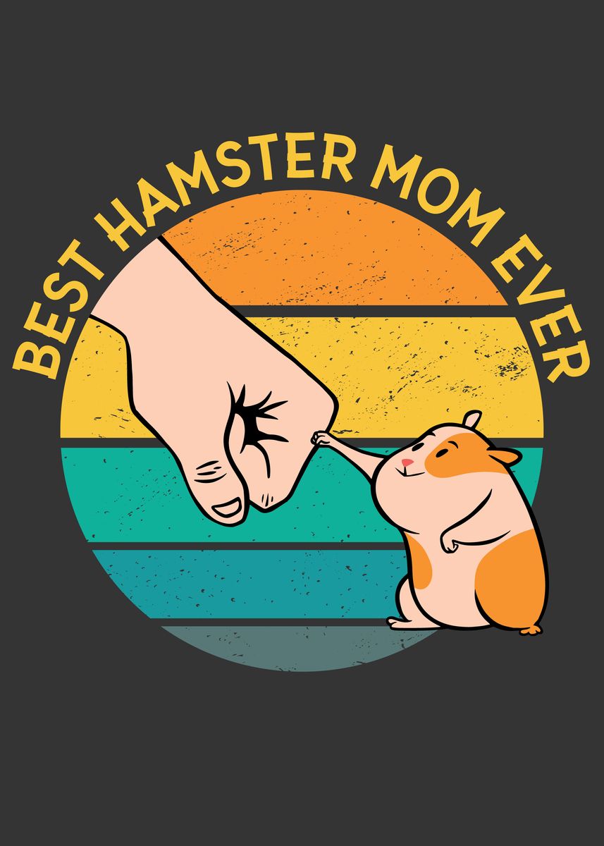 'HAMSTER' Poster, picture, metal print, paint by Kill2Kill | Displate