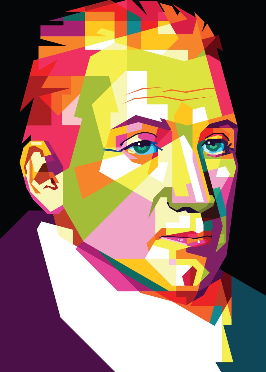 &lsquo;james monroe&rsquo; Poster by Aminuddin amex | Displate