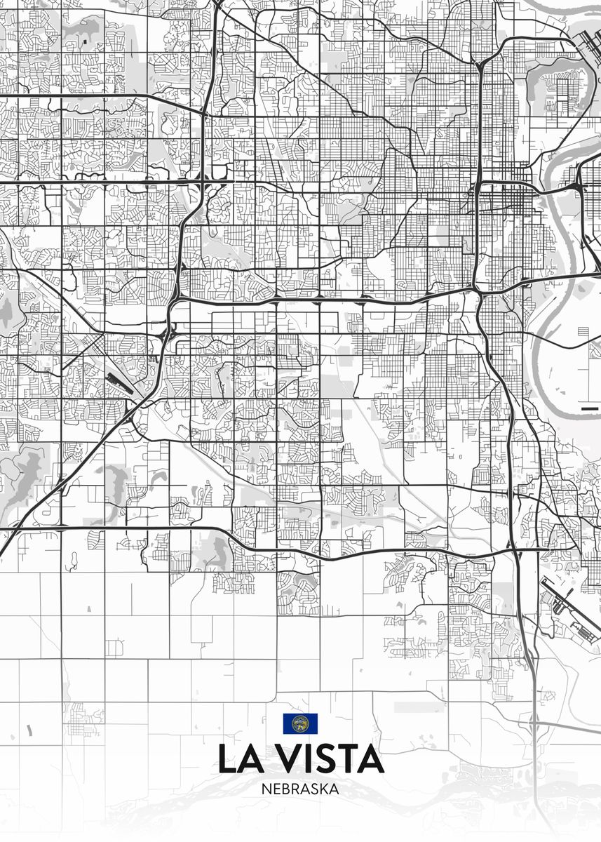 'La Vista NE' Poster by IMR Designs Displate