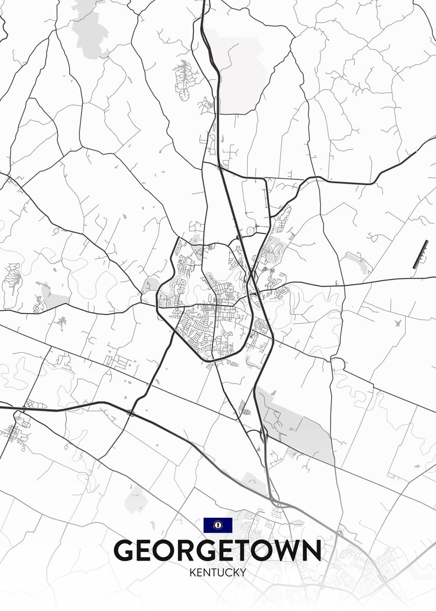 KY' Poster by IMR Designs Displate