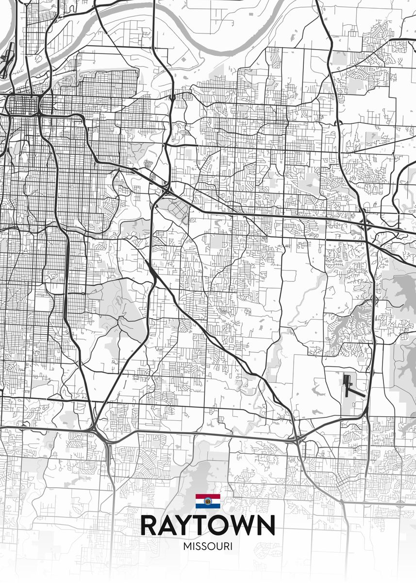 'Raytown MO' Poster by IMR Designs Displate