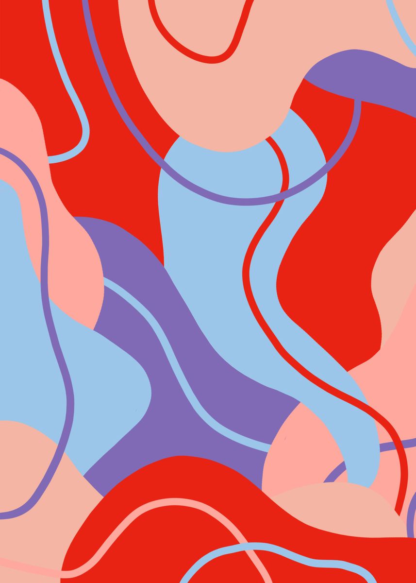'Abstract Grand' Poster by illustrariz | Displate