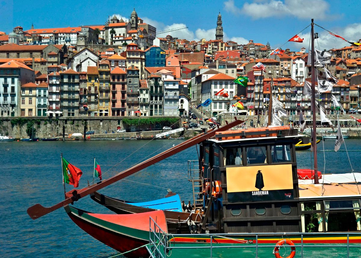 'Colorful Porto ' Poster by insideportugal | Displate