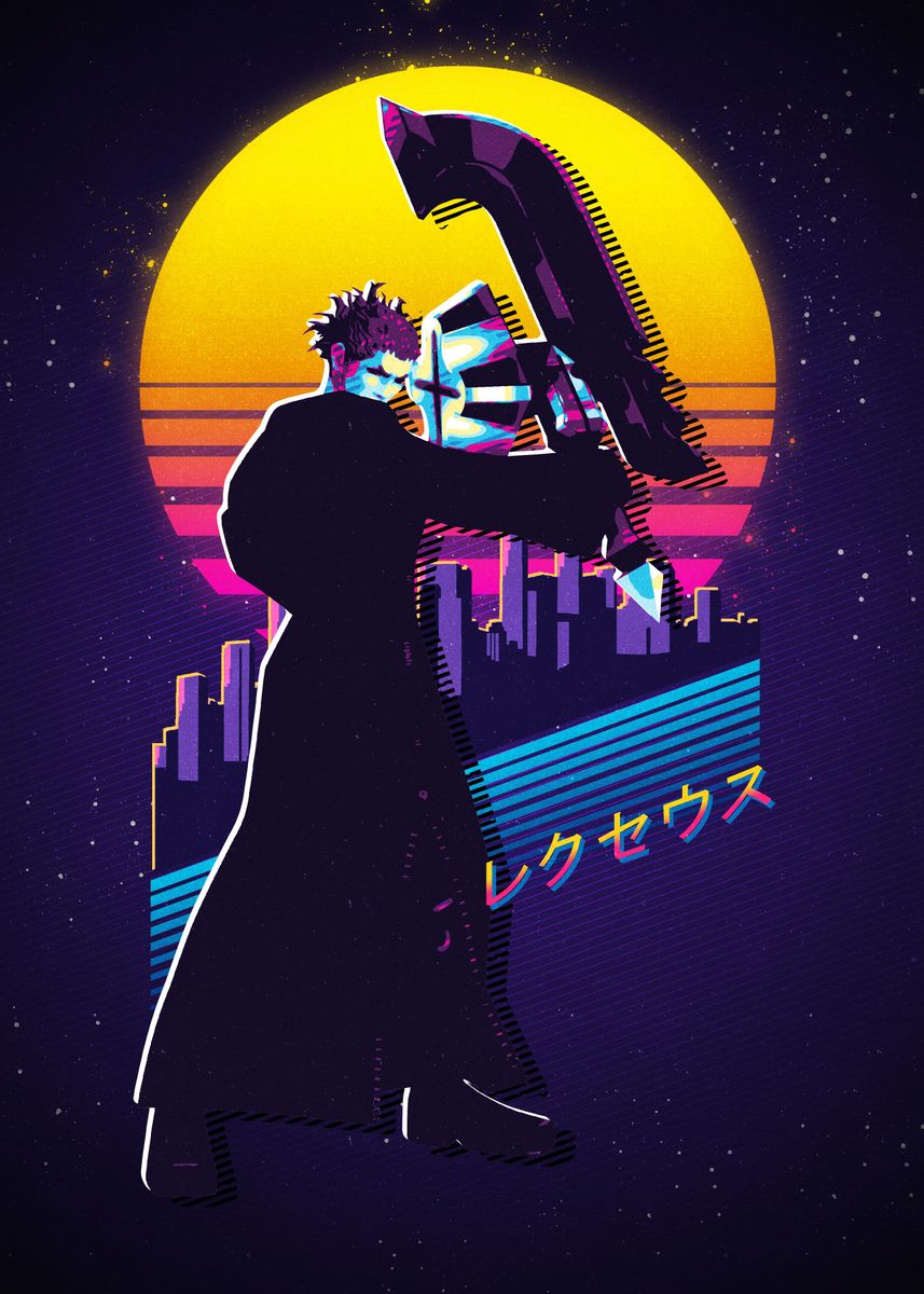 'Kingdom Hearts Lexaeus' Poster by Ze Wiss Displate