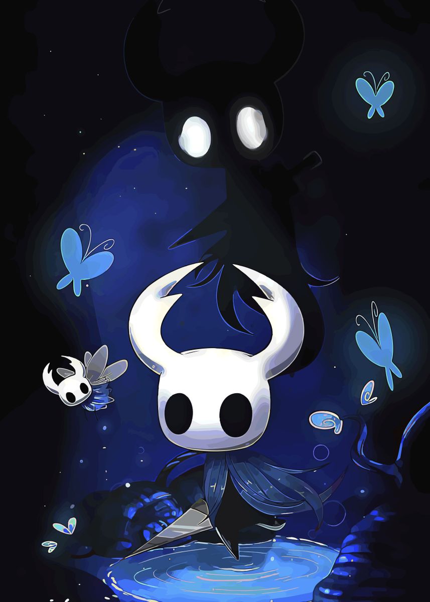 'Hollow Knight' Poster by Golden Age Studio | Displate