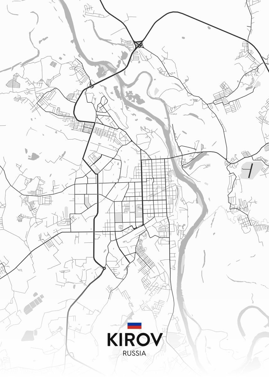 'Kirov RU' Poster by IMR Designs | Displate