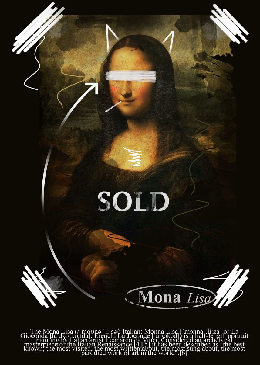 Monaliza Posters for Sale