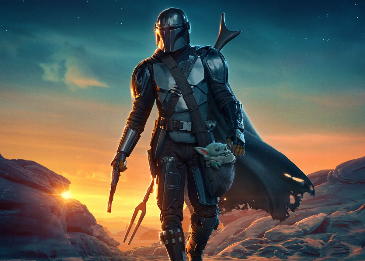 'Sunset' Poster by Star Wars | Displate