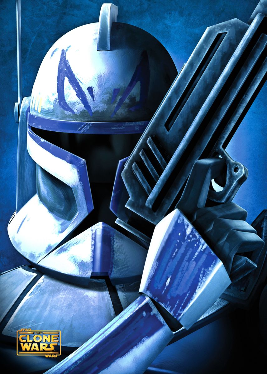 'Captain Rex' Poster by Star Wars   | Displate