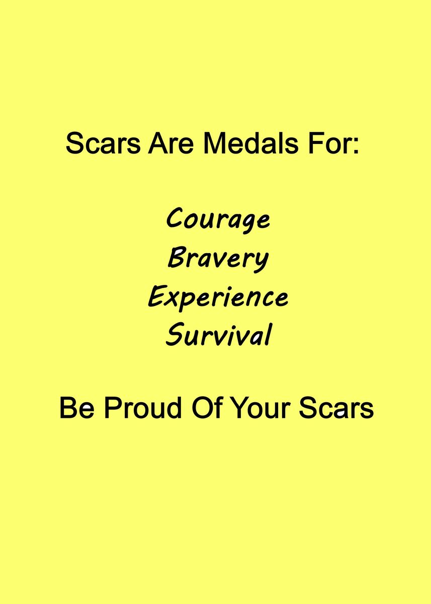 essay about beautiful scars