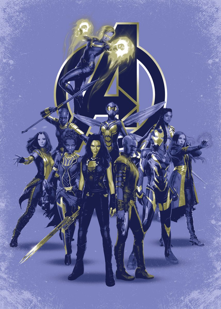 'Ladies' Poster by Marvel   | Displate