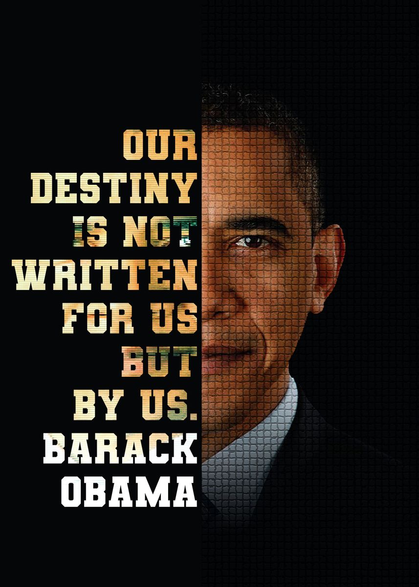 Obama Quotes Poster By Viability Creative Displate