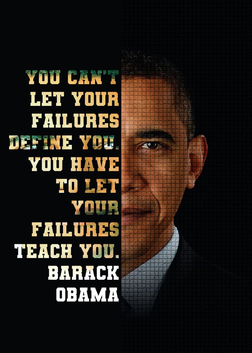 Obama Quotes Poster By Viability Creative Displate