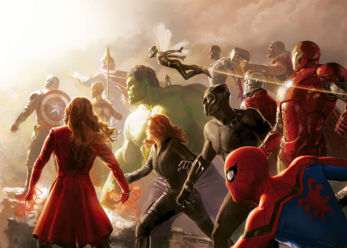 'Assemble' Poster by Marvel   | Displate