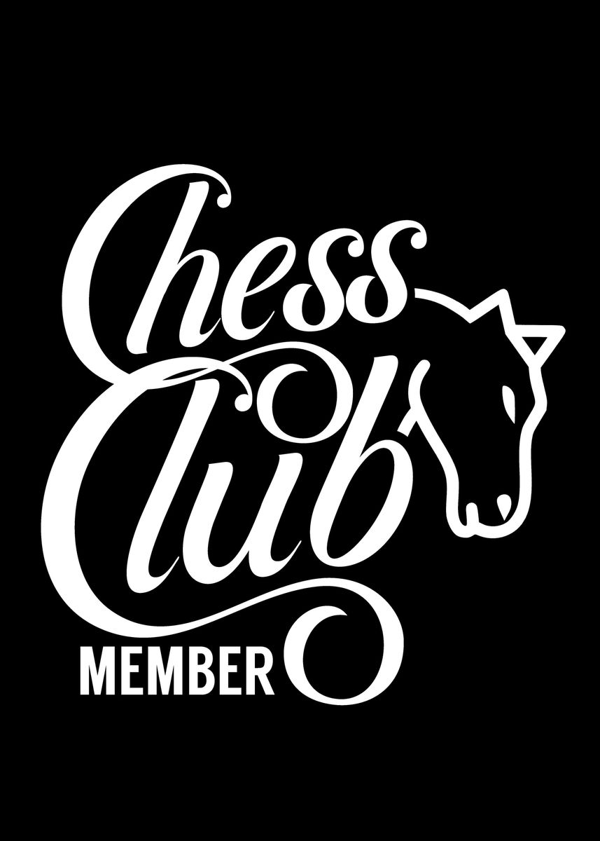 'Chess Club Member' Poster by dr3designs Displate