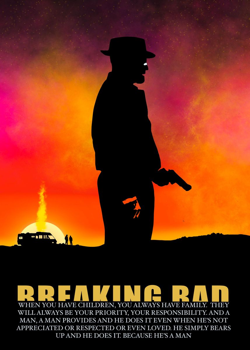 'Breaking bad' Poster by Mild pic | Displate