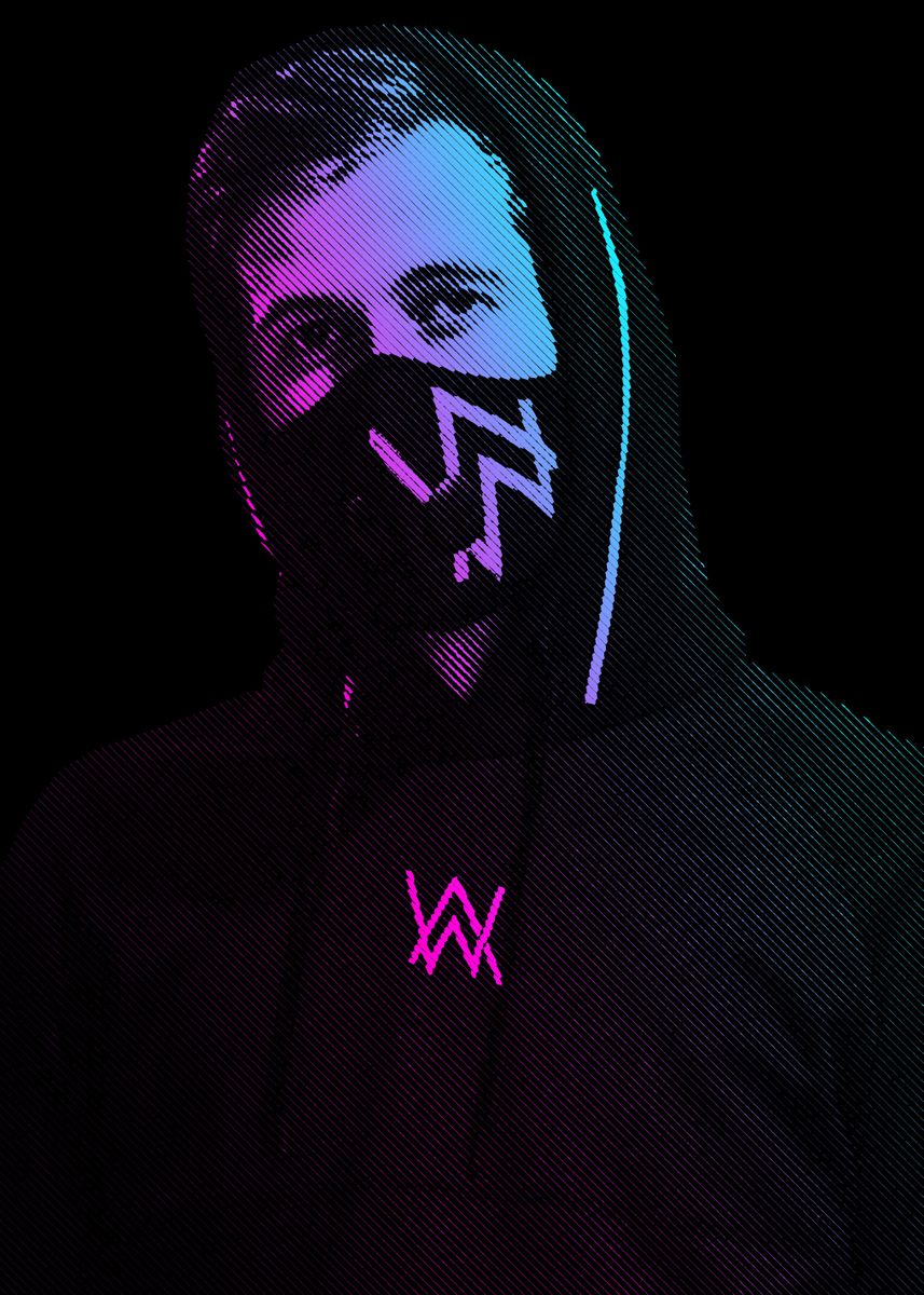 'alan Walker' Poster, Picture, Metal Print, Paint By Limited Edition 