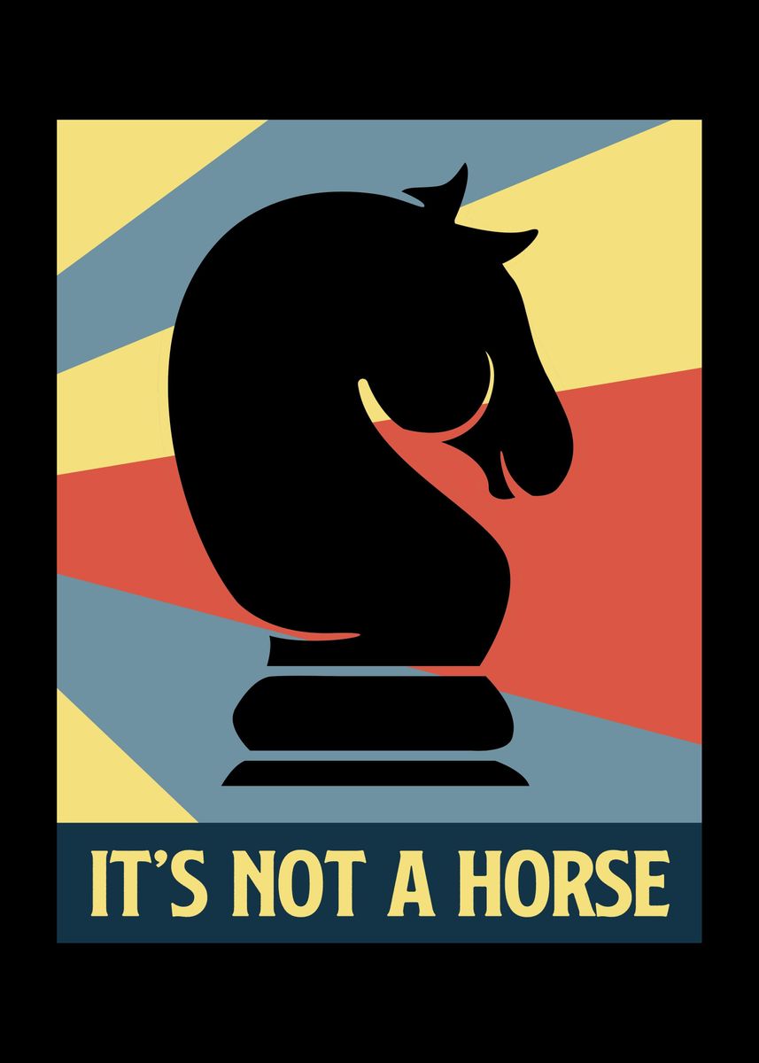 'Funny Chess' Poster, picture, metal print, paint by FunnyGifts Displate