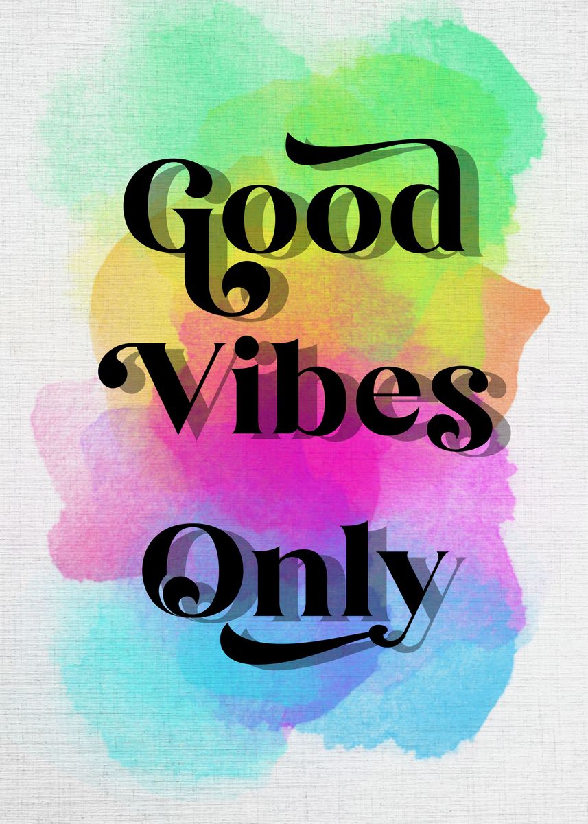 Good Vibes No2 Poster