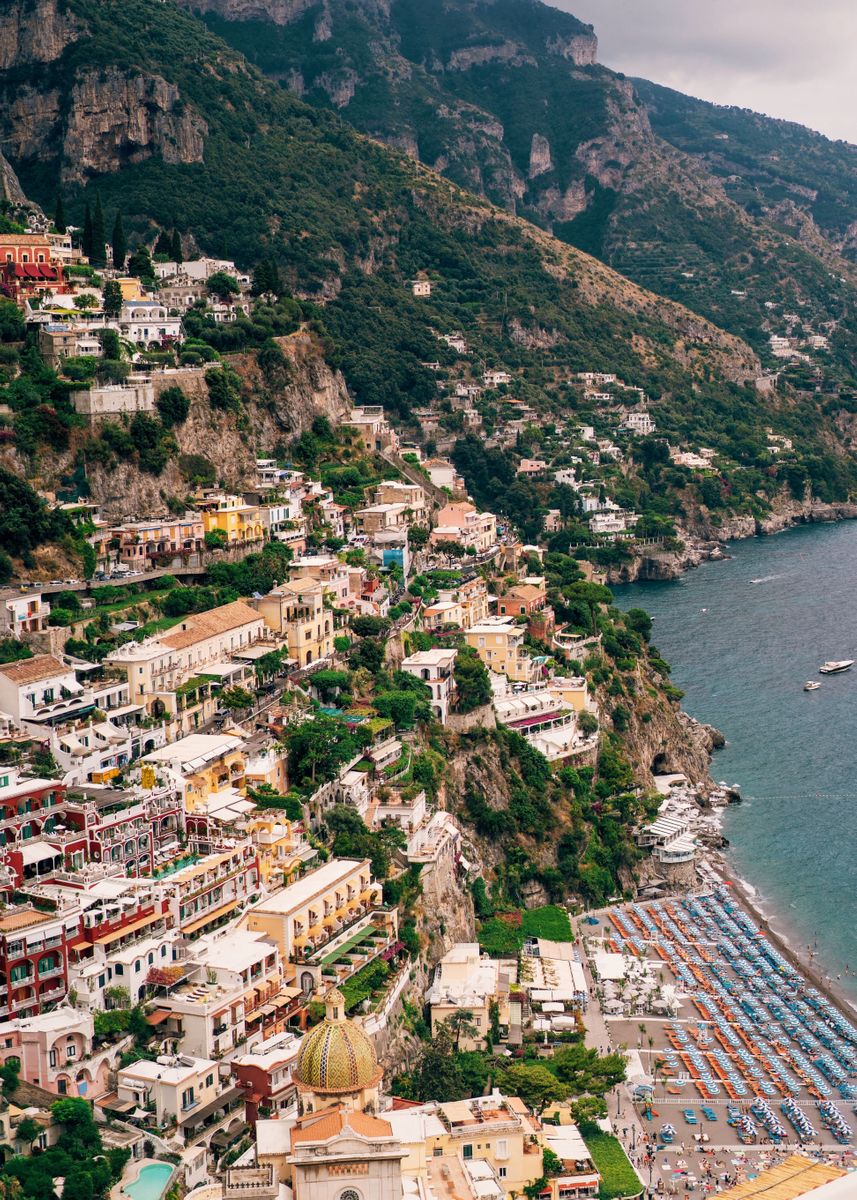 'Amalfi Coast' Poster by Olga Soul | Displate