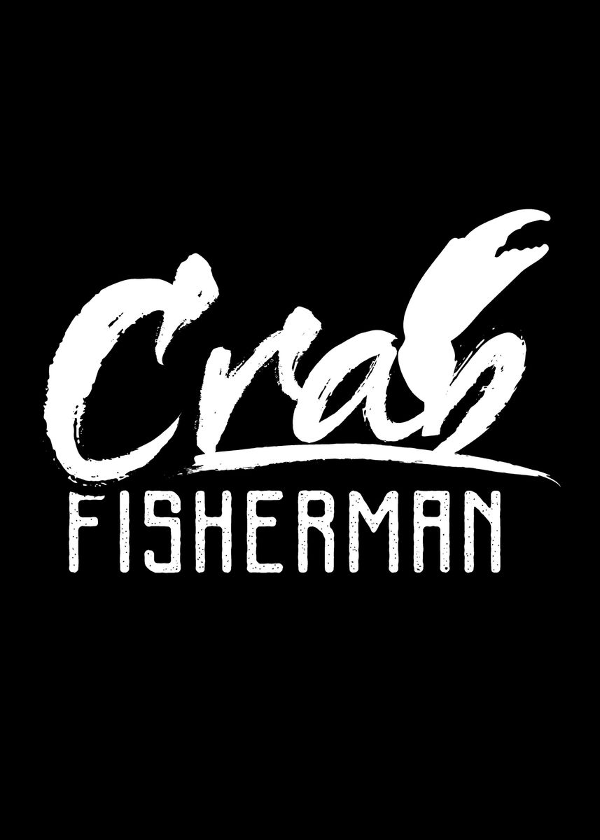 'Crab Fisherman' Poster by dr3designs Displate
