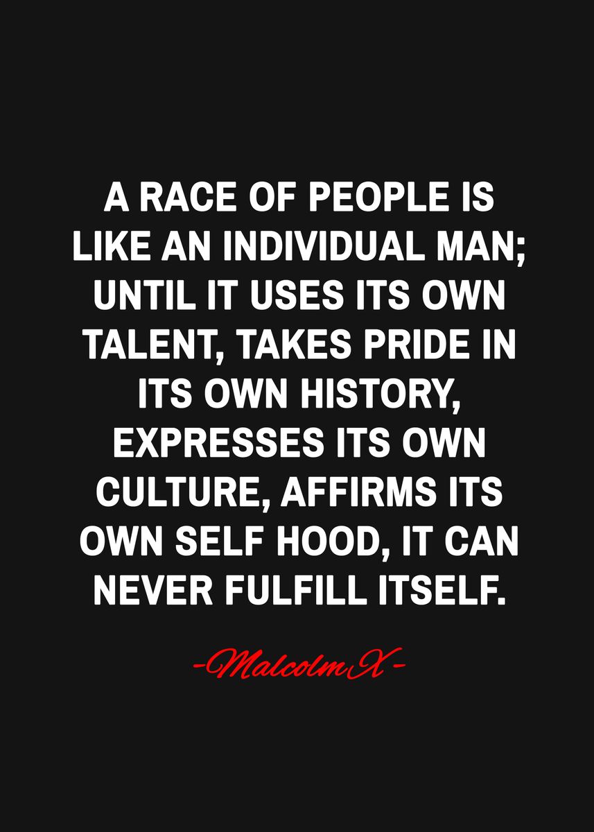 malcolm x personality