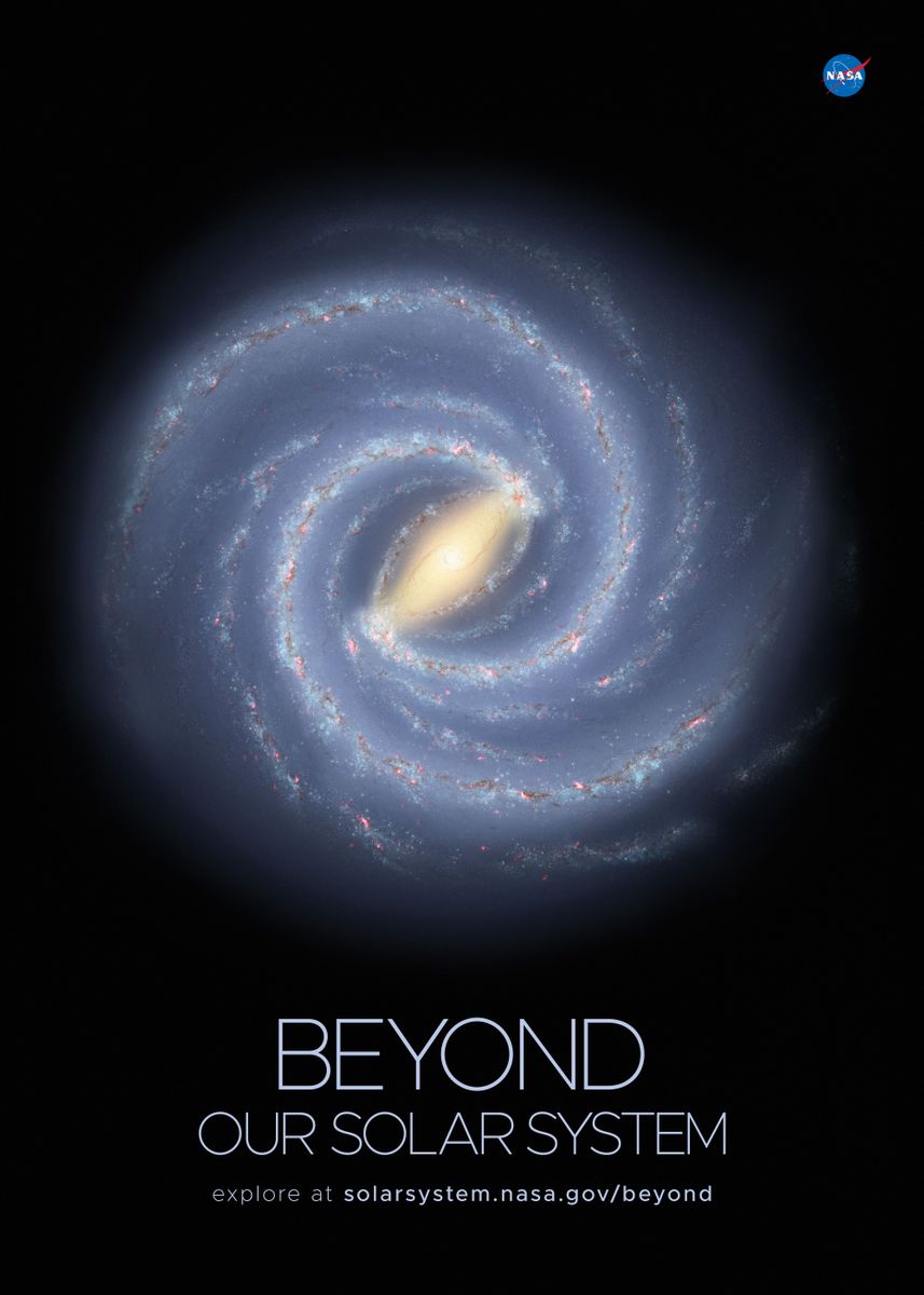 'Beyond Our Solar System' Poster, Picture, Metal Print, Paint By NASA ...